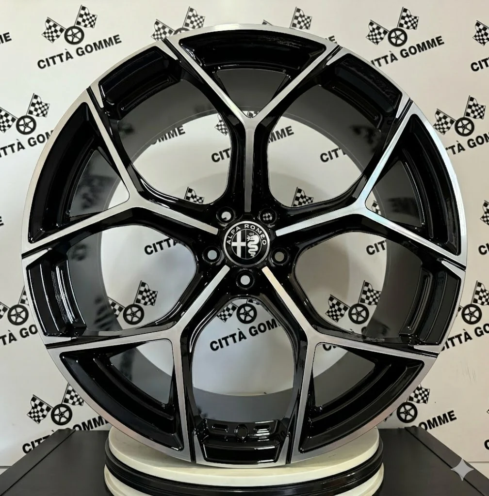 4 Cerchi in lega ULTRIVITY per ALFA ROMEO GIULIA GIULIETTA STELVIO 159 TONALE BRERA