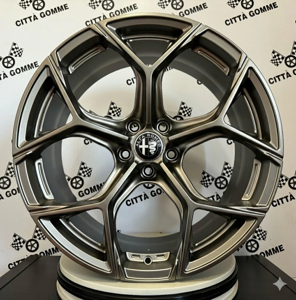 4 Cerchi in lega ULTRIVITY per ALFA ROMEO GIULIA GIULIETTA STELVIO 159 TONALE BRERA - Image 3