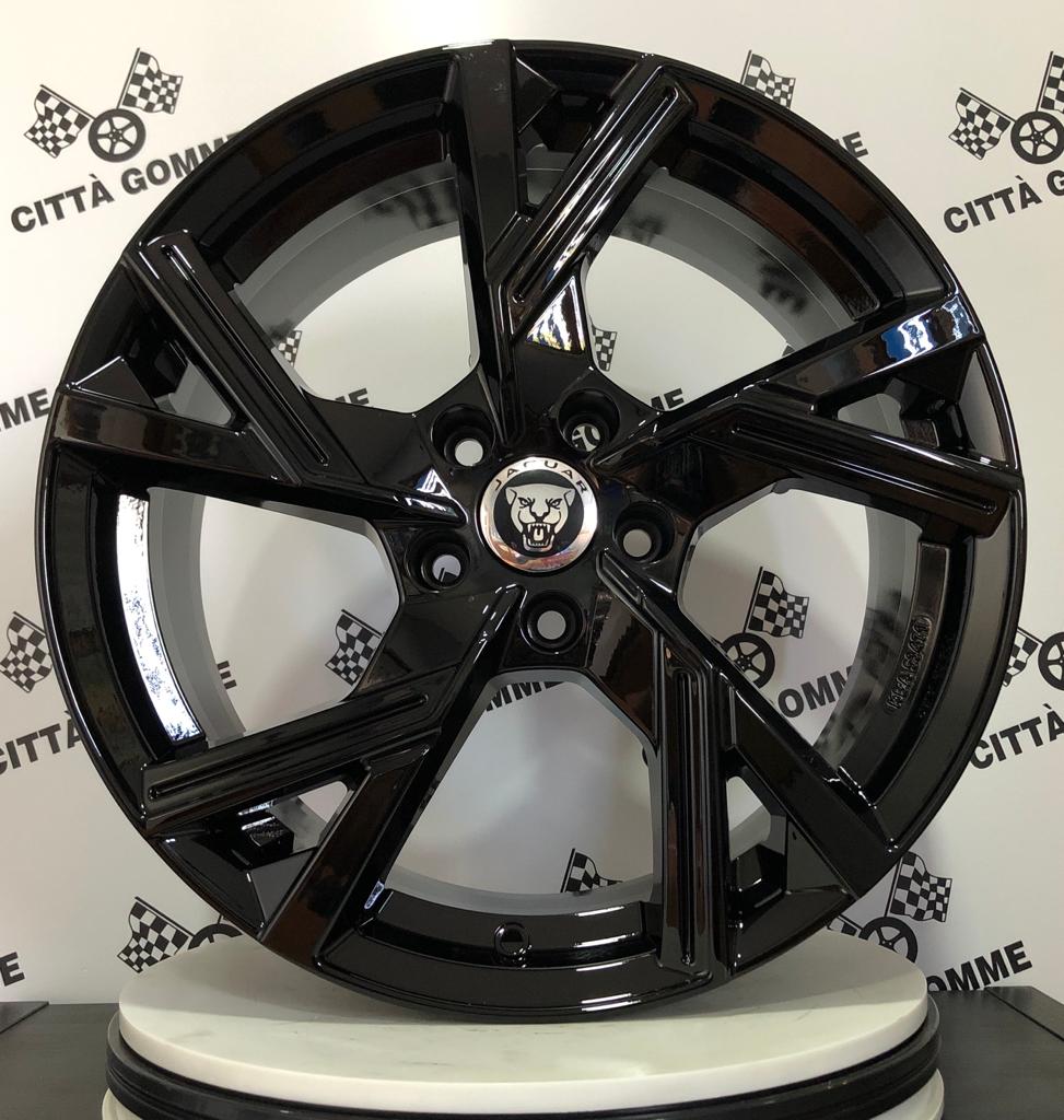 KIT 4 Cerchi in Lega ANGEL Black DA 21 con Pneumatici MICHELIN 245/45R21 per JAGUAR E-PACE