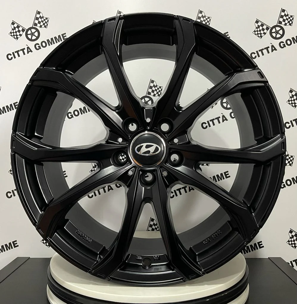 Set 4 Cerchi in lega Msw48 per Hyundai iX20 iX35 i30 i40 Kona Ioniq Tucson Nexo Santa Fe Trajet Sonata - Image 2