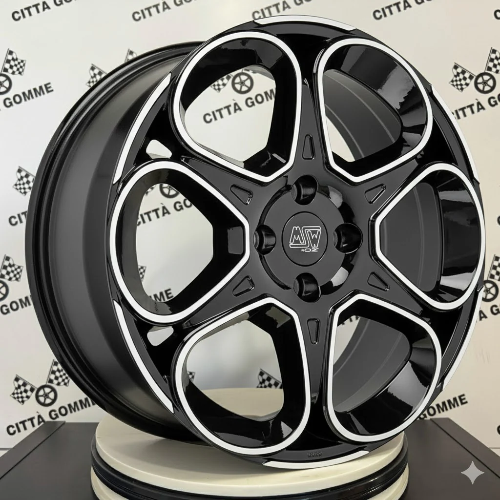 Set 4 Cerchi in lega MSW83 per RENAULT CLIO MEGANE SCENIC WIND ZOE - Image 2
