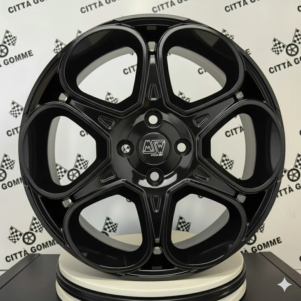 Set 4 Cerchi in lega MSW83 per RENAULT CLIO MEGANE SCENIC WIND ZOE - Image 3