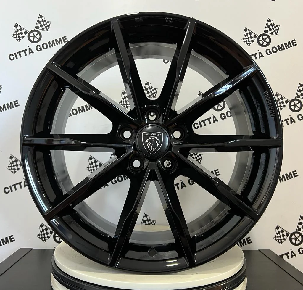 Set 4 Cerchi in lega Ninja per Peugeot 3008 308 407 408 5008 508 607 - Image 3
