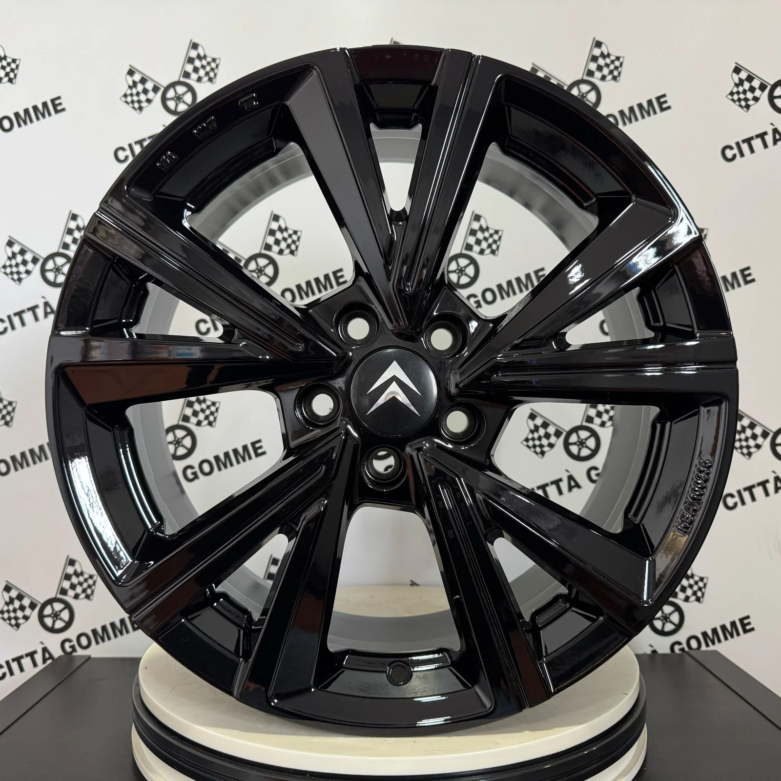 Set 4 Cerchi in lega QVARZ per CITROEN BERLINGO C4 PICASSO C5 AIRCROSS C5 X DS4 DS7 DS9