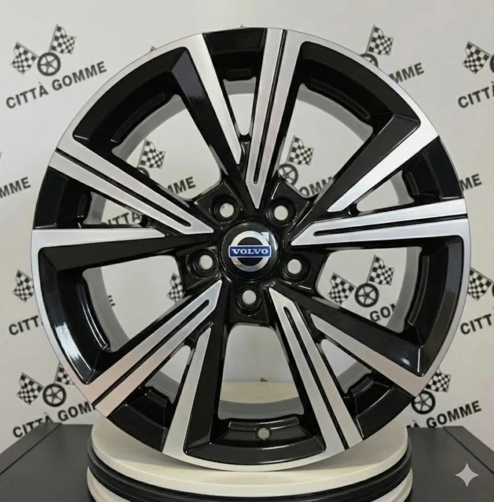 Set 4 Cerchi in lega QVARZ per VOLVO C30 C70 S40 S60 S80 S90 V40 V50 V60 V70 V90 XC40 XC60 XC70 - Image 2