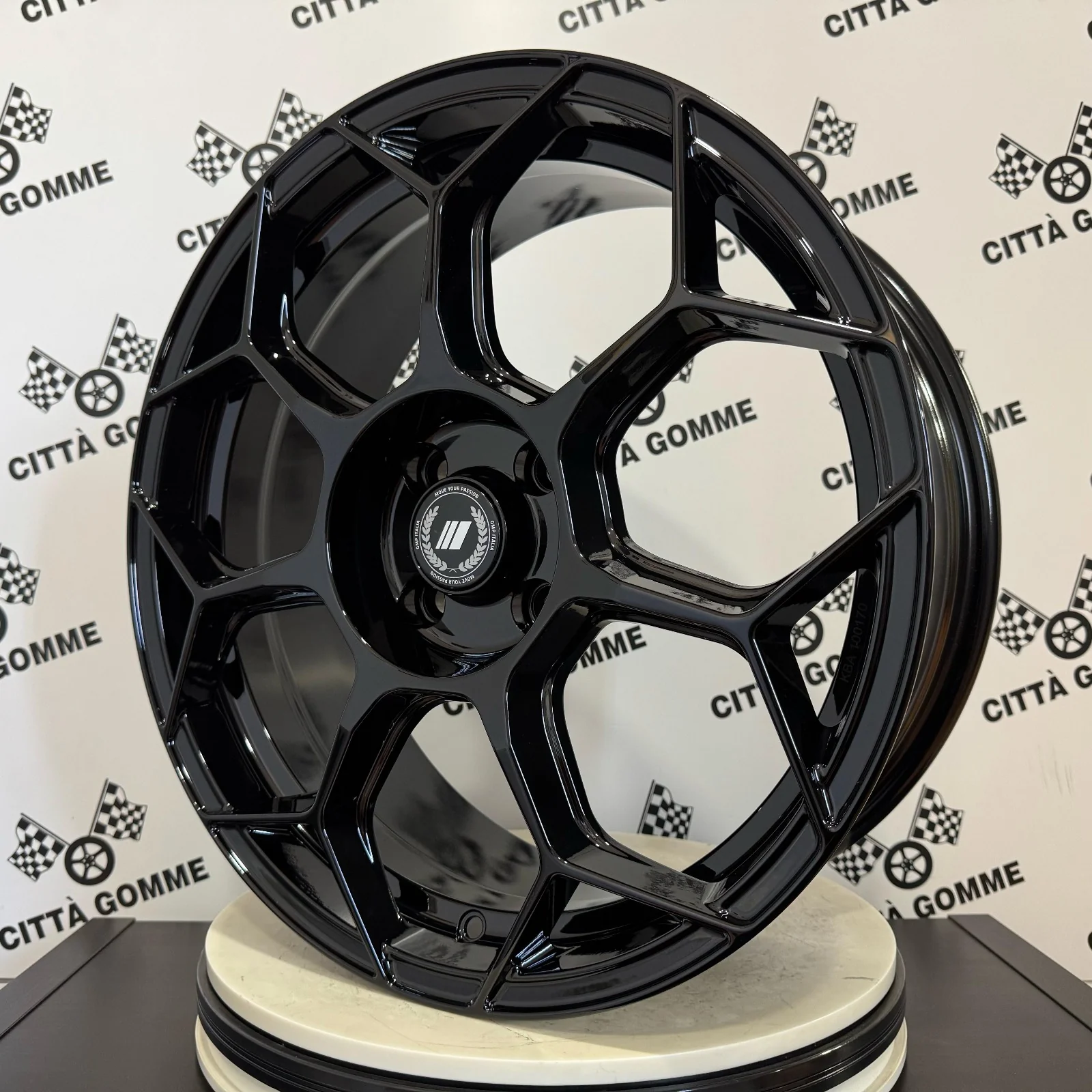 Set 4 Cerchi in lega RACEWAY per FORD B-MAX ECOSPORT FIESTA KA+ TRANSIT/TOURNEO COURIER - Image 2