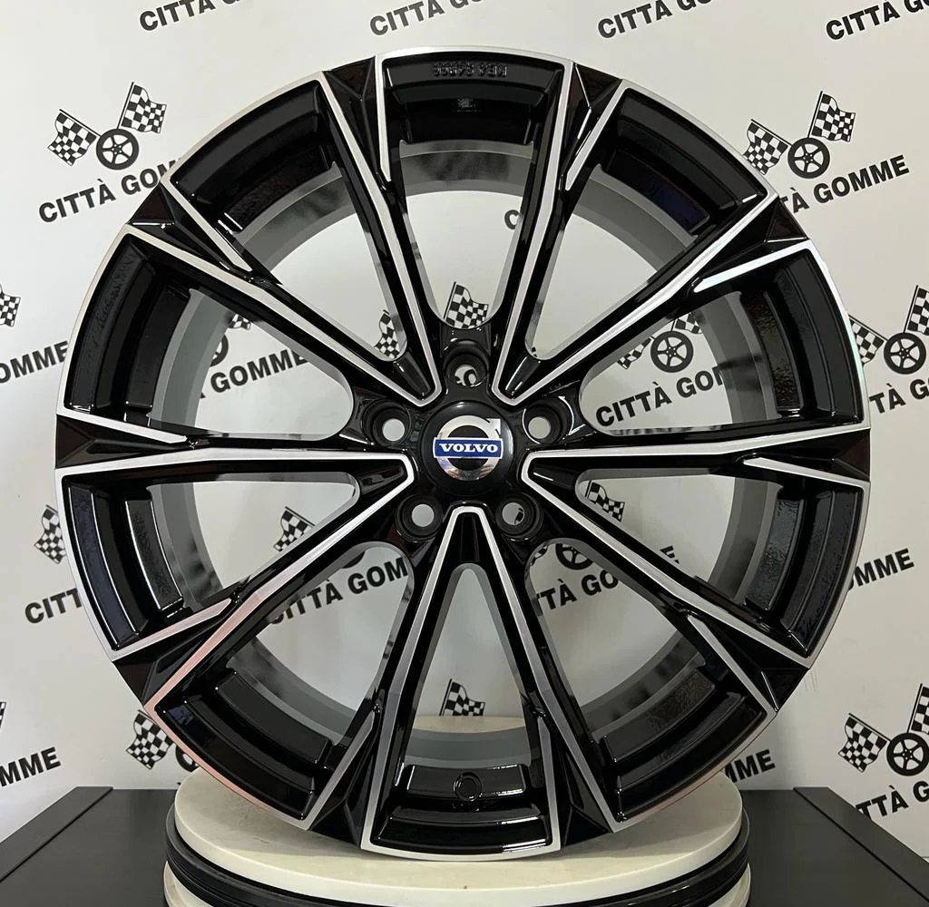 Set 4 Cerchi in lega Totale per Volvo C30 C70 S40 S60 S80 S90 V40 V50 V60 V70 V90