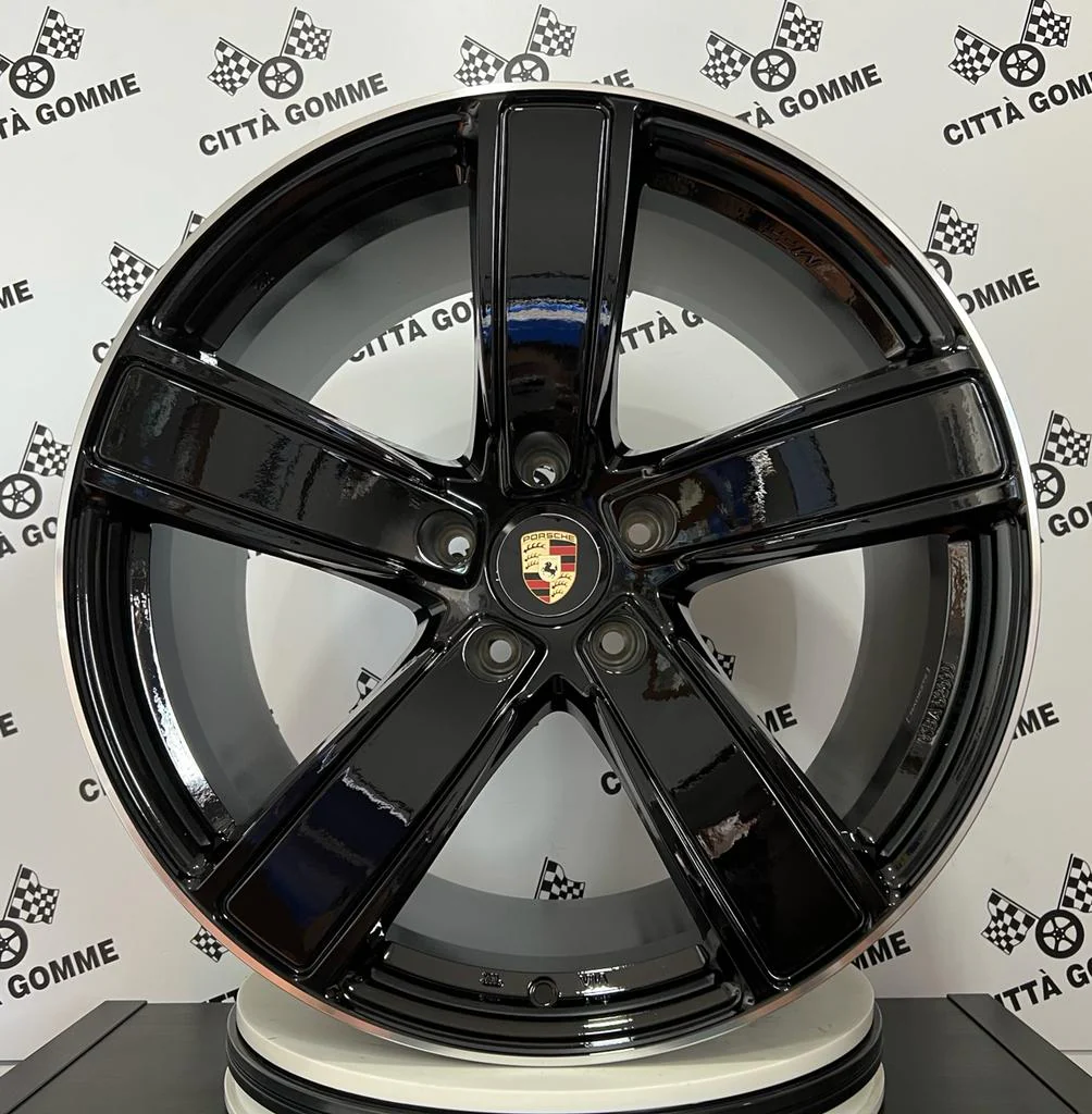 Set 4 Cerchi in lega Turismo FF per Porsche 718 Boxster Cayman 911 Cayenne Taycan Panamera IN DOPPIA MISURA