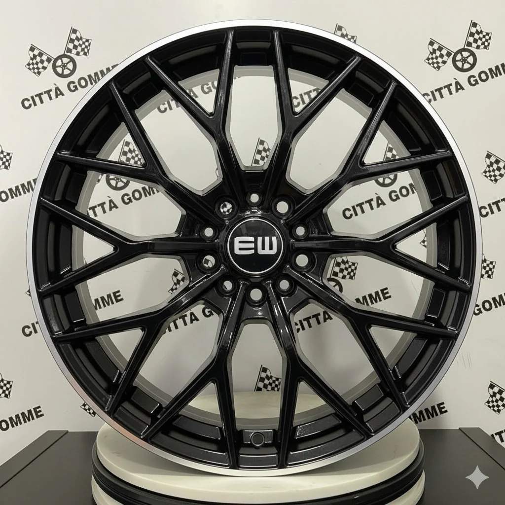 Set 4 Cerchi in lega Viperx per VOLVO C30 C70 S60 S80 S90 V40 V60 V70 V90 XC40 XC60 XC70 - Image 3