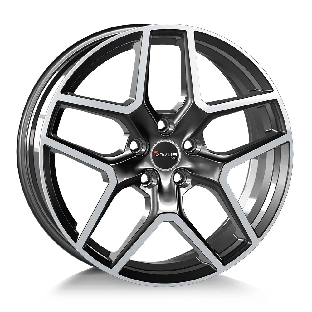 Set da 4 Cerchi in lega AC519 per Peugeot 3008 308 407 5008 508 607 GT Line - Image 2