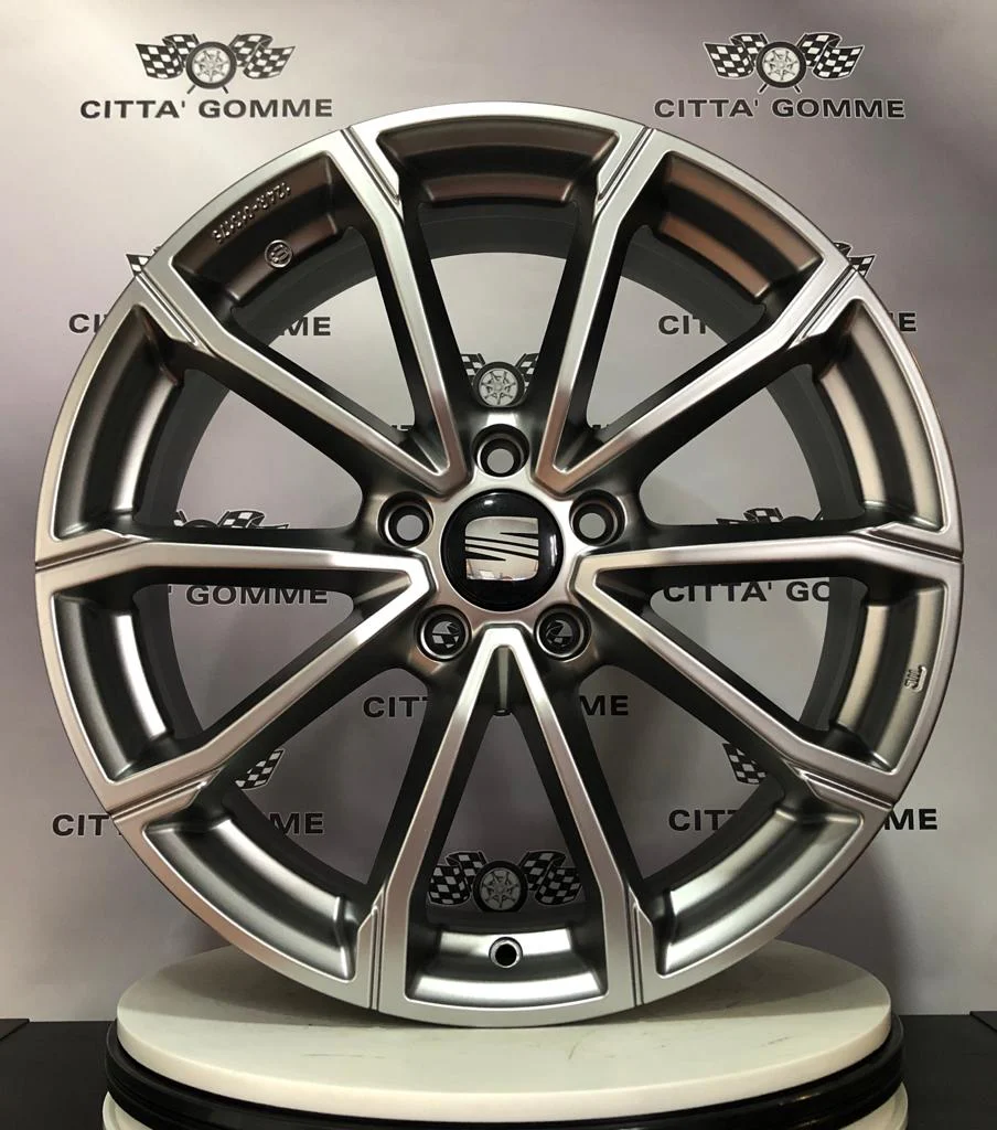 Set da 4 Cerchi in lega DaVinci per Seat Ibiza Arona Toledo Cordoba - Image 5