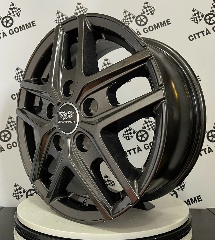 Set da 4 Cerchi in lega Msw40 Van per Renault Trafic (III) Zoe (II) Scenic (III) Megane (III IV) Scenic (III) Laguna (III) Latitude Fluence - Image 3