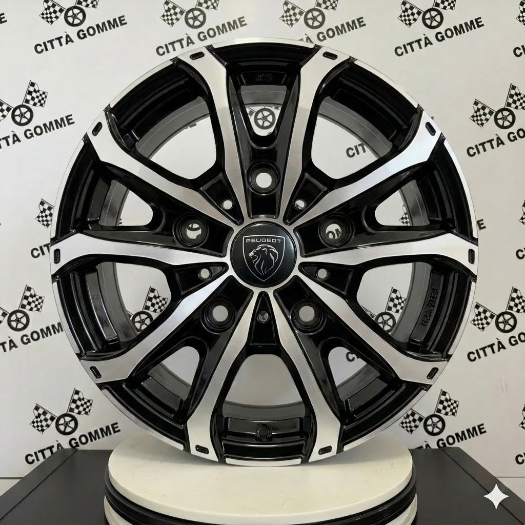 Set da 4 Cerchi in lega Msw48 Van per Peugeot Expert (III) Partner (IV) Traveller Rifter