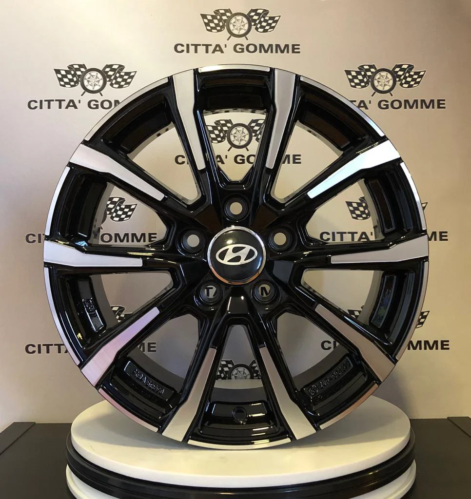 Set da 4 Cerchi in lega Msw79 per Hyundai iX20 iX35 i30 i40 Kona Ioniq Tucson Nexo Santa Fe Trajet Sonata - Image 3