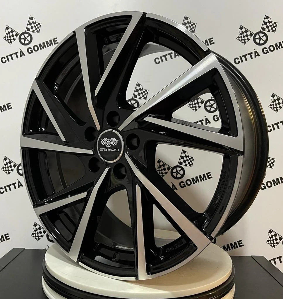 Set da 4 Cerchi in lega Msw80-5 per Volkswagen Polo T-Cross Fox New Beetle Vento Golf IV - Image 2