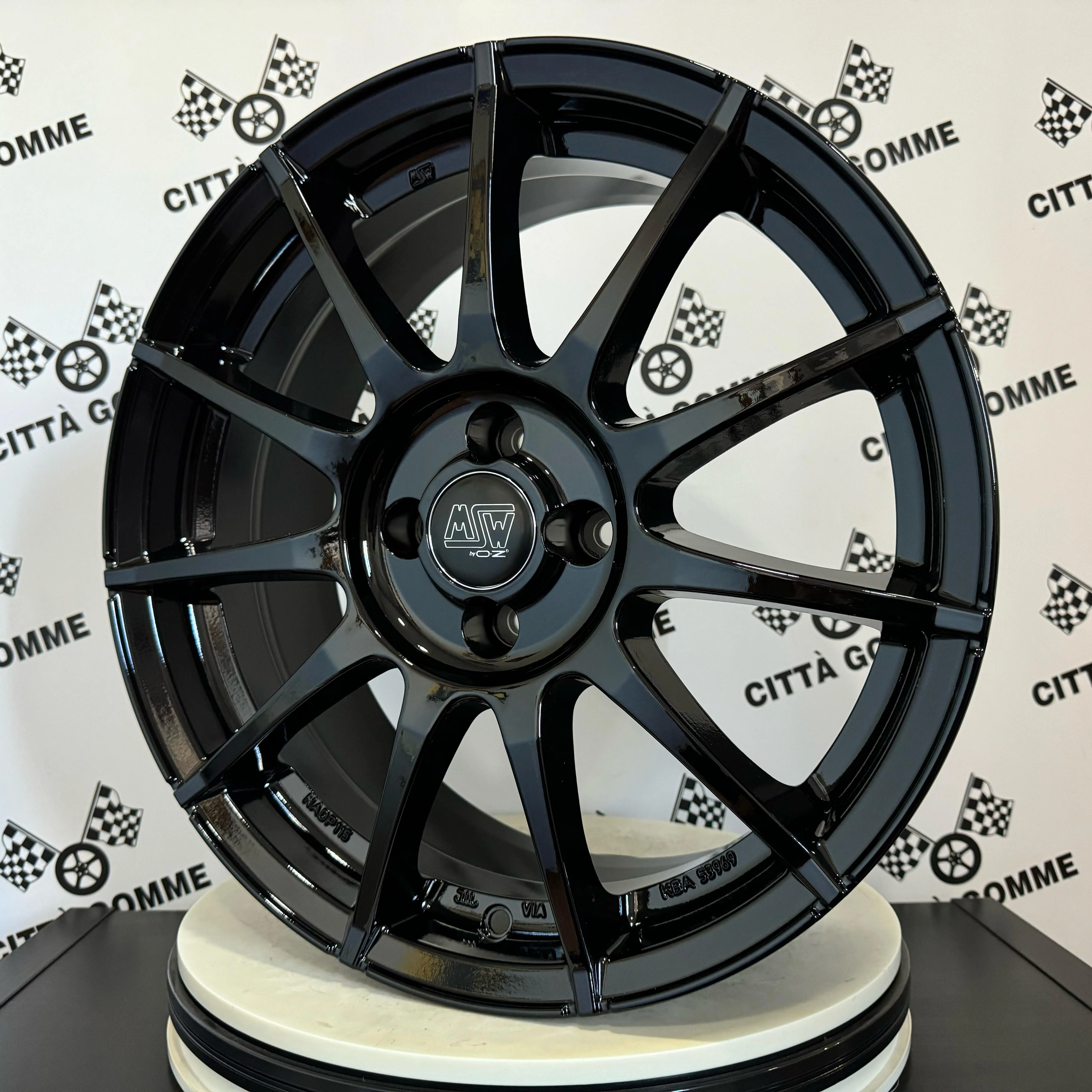 Set da 4 Cerchi in lega MSW85 per KIA Picanto Rio Sephia Shuma Stonic - Image 2