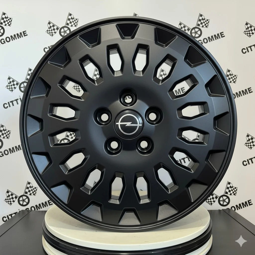 Set da 4 Cerchi in lega OVERLAND per OPEL ASTRA COMBO GRANDLAND X VIVARO-C ZAFIRA LIFE - Image 3