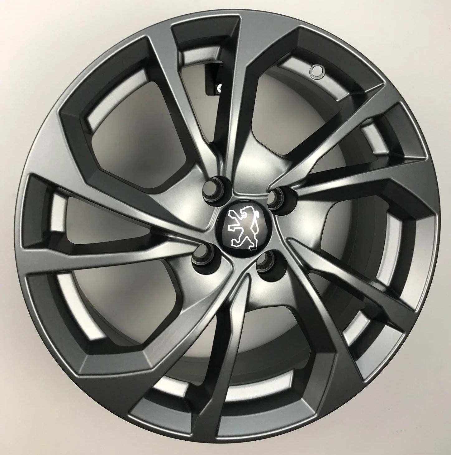 Set da 4 Cerchi in lega S5 per Peugeot 1007 2008 206 207 208 301 307 308 406 5008 - Image 2