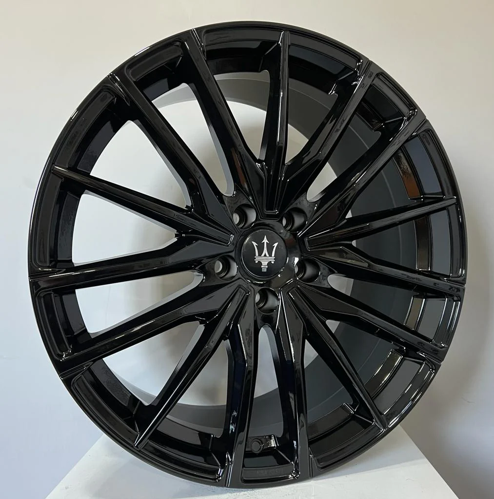 Set da 4 Cerchi in lega Sparta per Maserati Levante Ghibli Quattroporte V8 GTS Gransport DOPPIA MISURA - Image 5