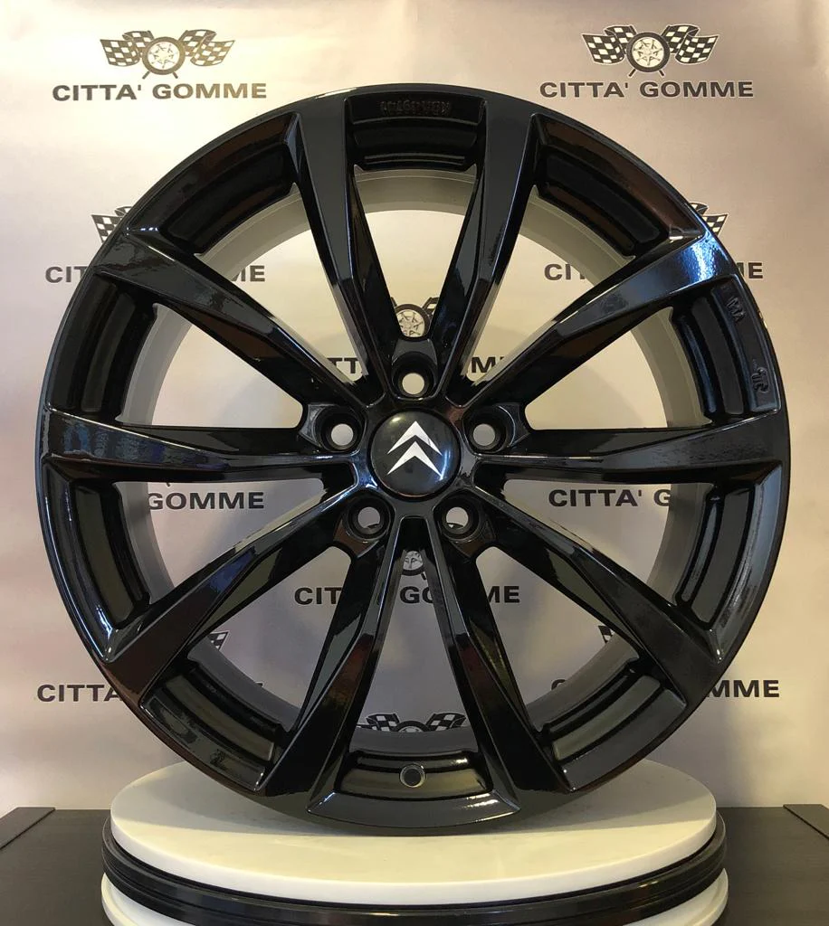 Set da 4 Cerchi in lega Wolf per Citroen C4 Grand C4 Picasso Spacetourer C5 Aircross DS7 Crossback Berlingo - Image 6